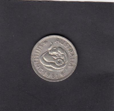 Beschrijving: 1 Shilling  GOAT  